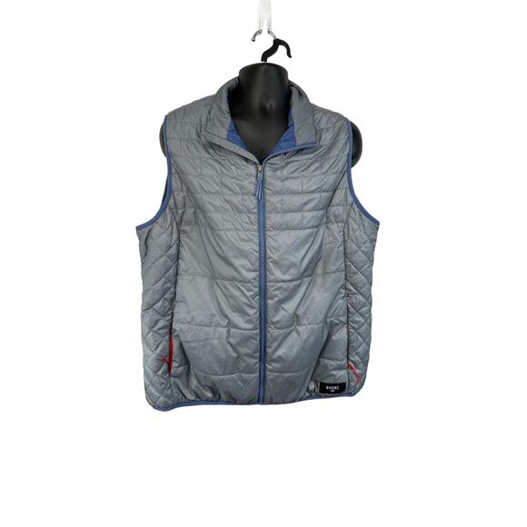 Rhone Gray Tundra Nordic Quilted Insulated Puffer Vest Size XXL